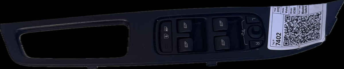 2012 Volvo XC60 Station Wagon Master Power Window Switch