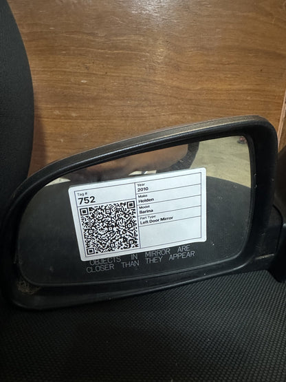 2010 Holden Barina Barina Hatchback Left Door Mirror 027424