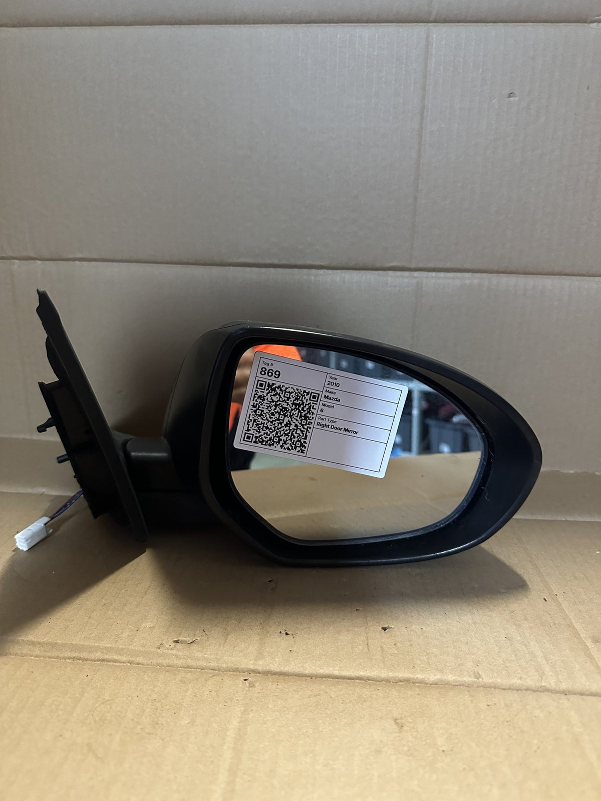 2010 Mazda 6 6 Station Wagon Right Door Mirror 022683