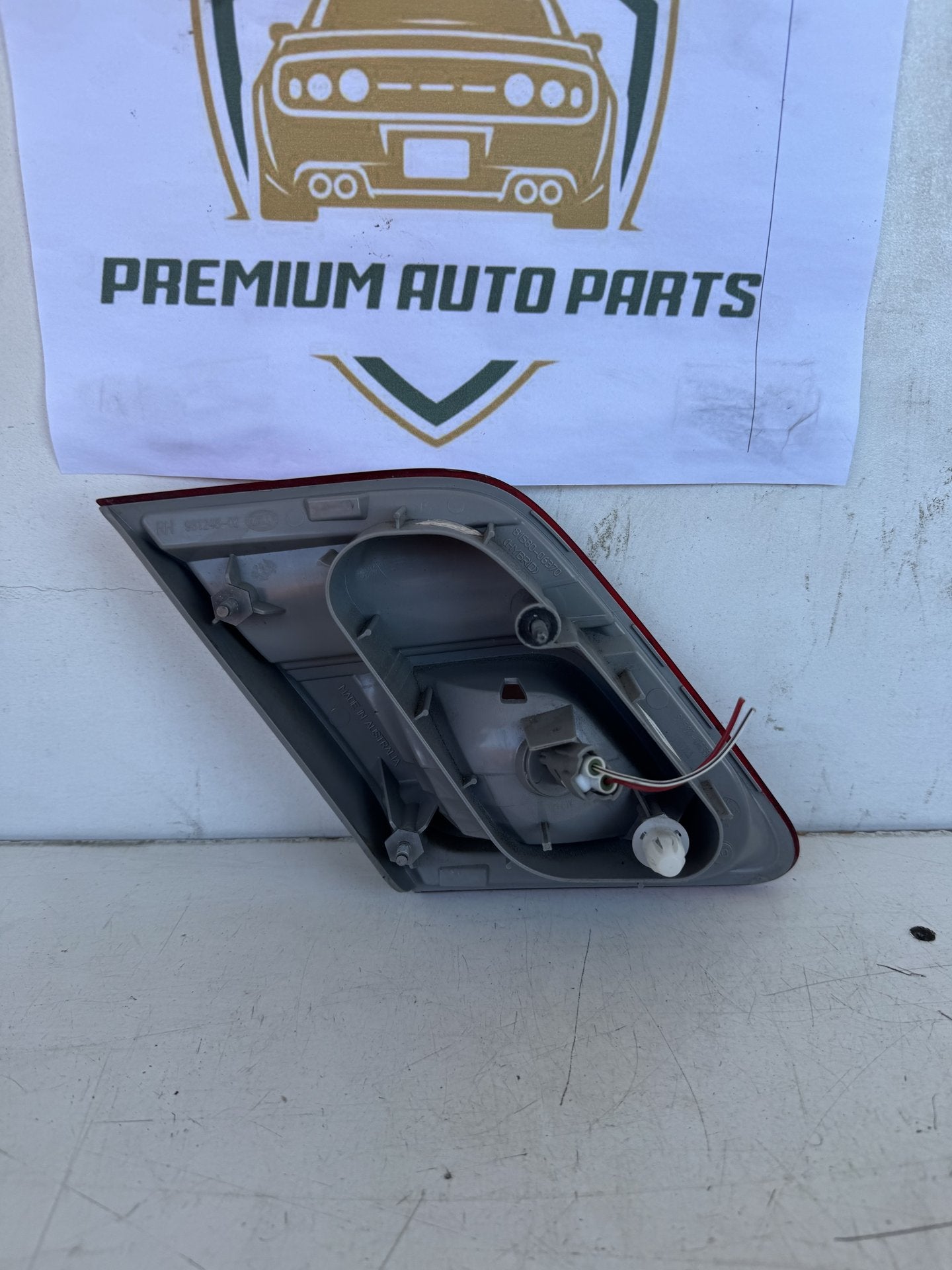 2010 Toyota Camry XV40 Sedan Right Boot Light