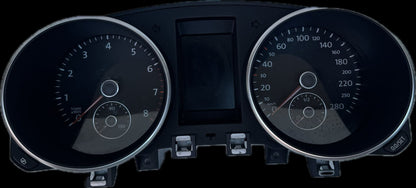 2010 Volkswagen Golf MK6- 5K Station Wagon Instrument Cluster