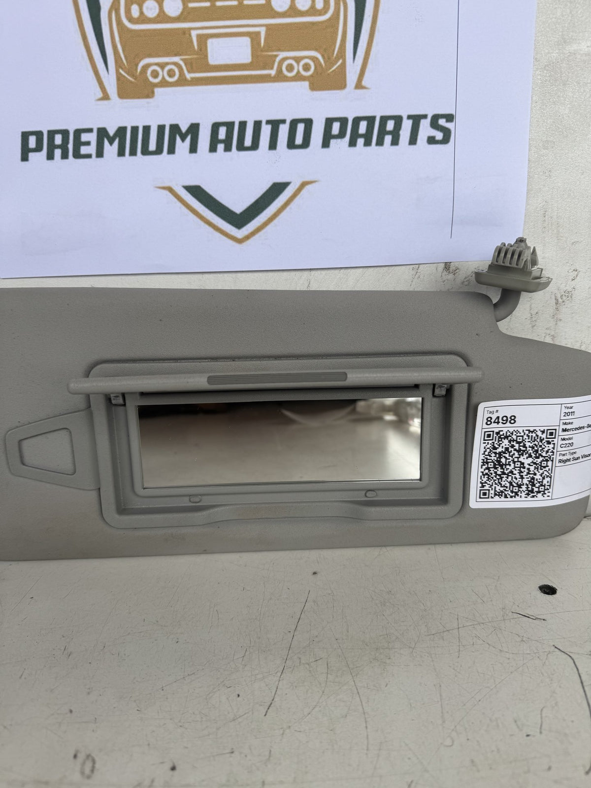 2011 Mercedes-Benz C220 - Right Sun Visor