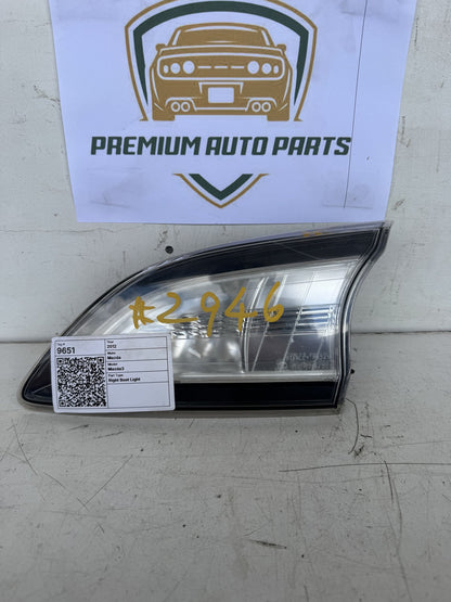 2012 Mazda Mazda3 Hatchback Right Boot Light