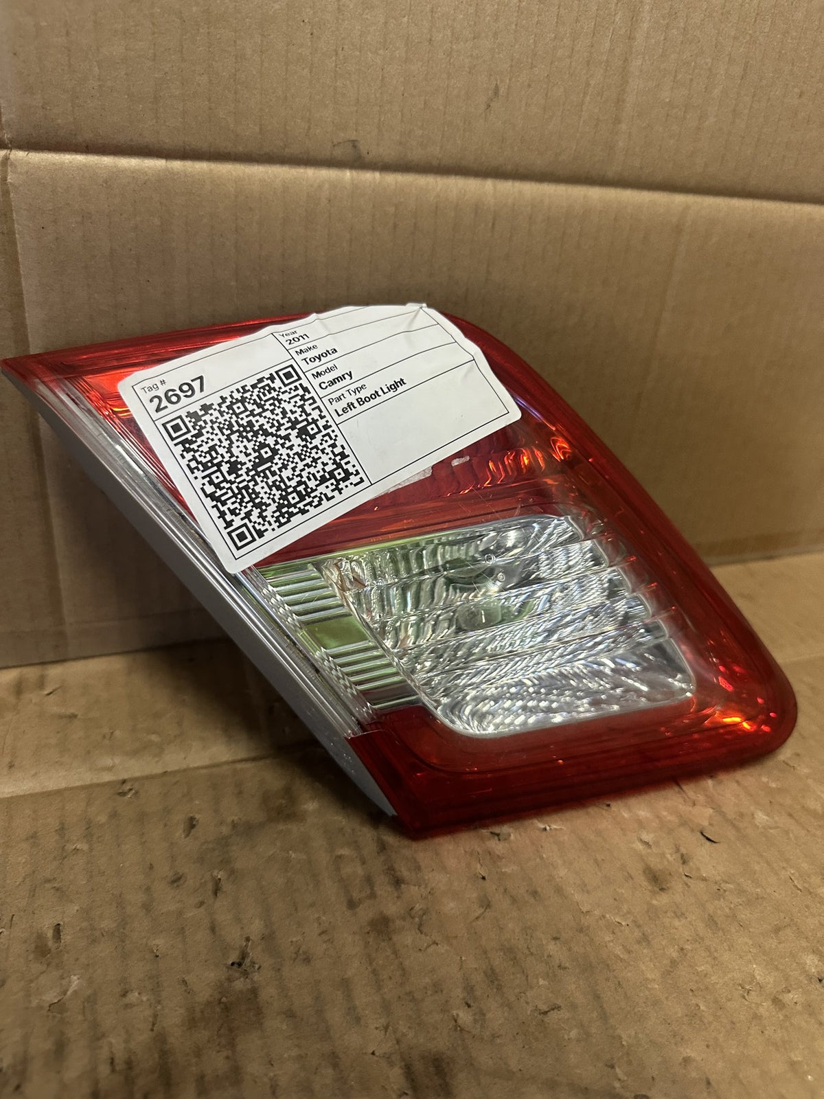 2011 Toyota Camry - Left Boot Light