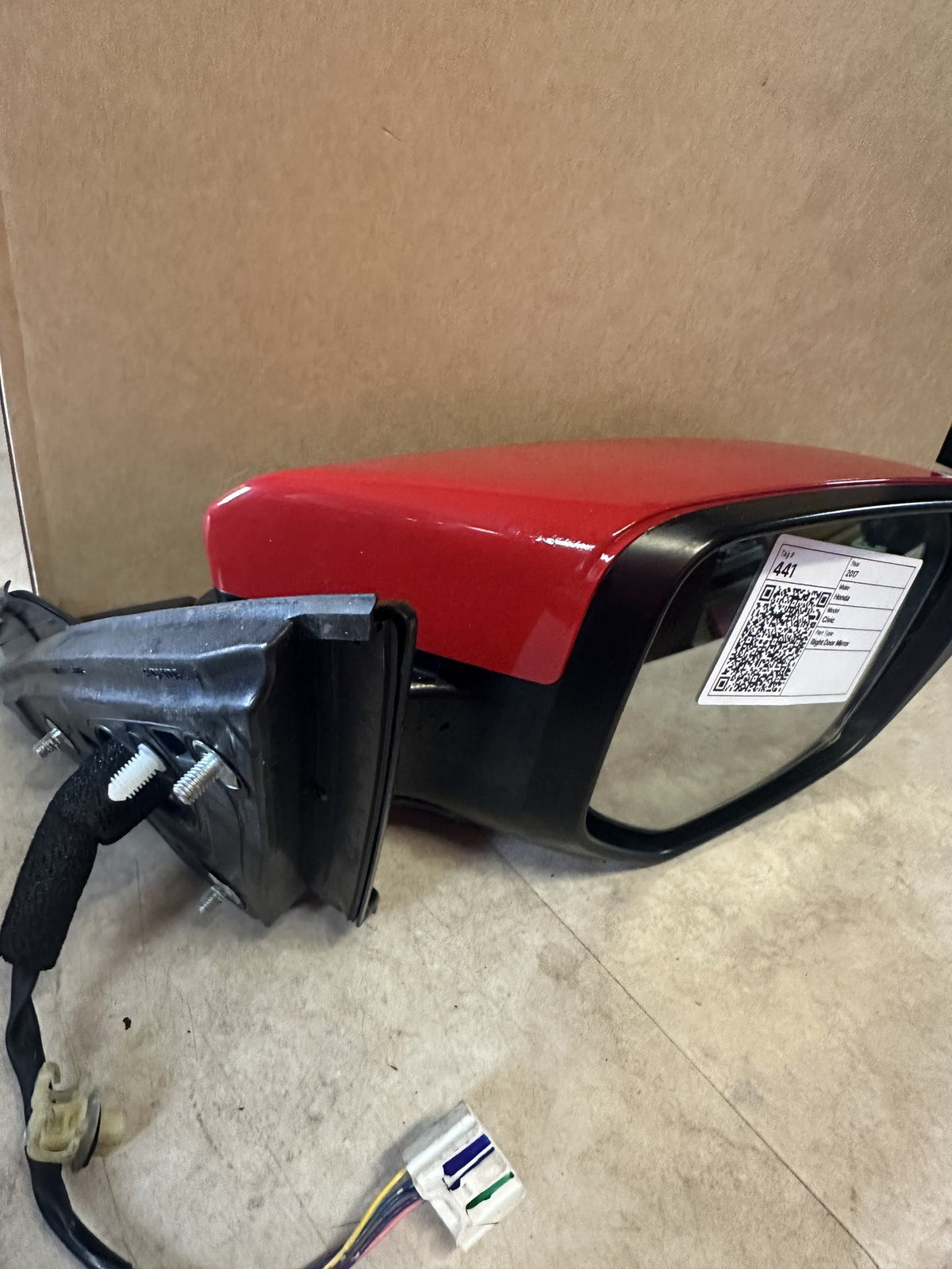 2017-2022 Honda Civic FK Hatchback Right Door Mirror 049682