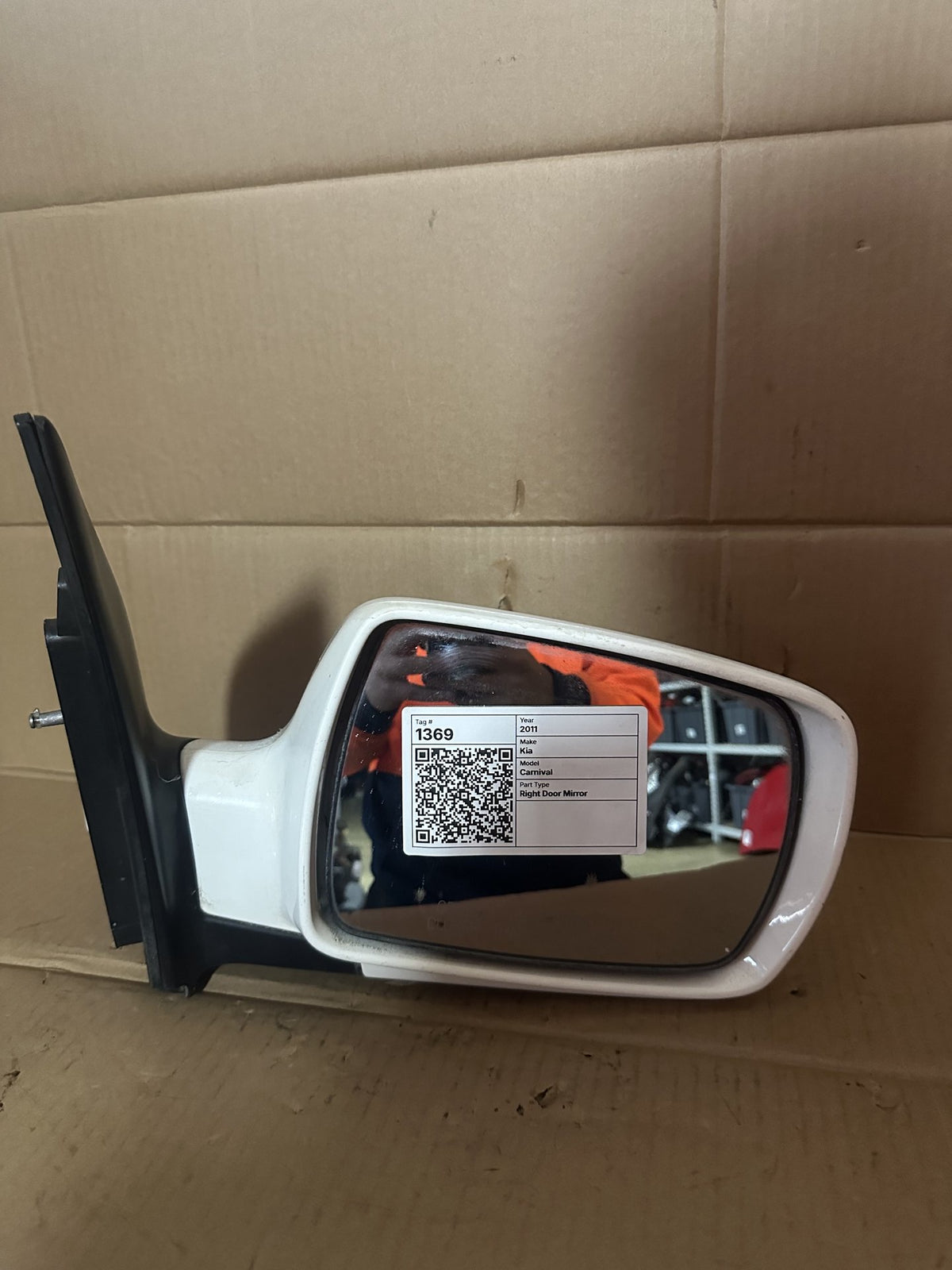 2011 Kia Carnival Carnival Station Wagon Right Door Mirror 022556