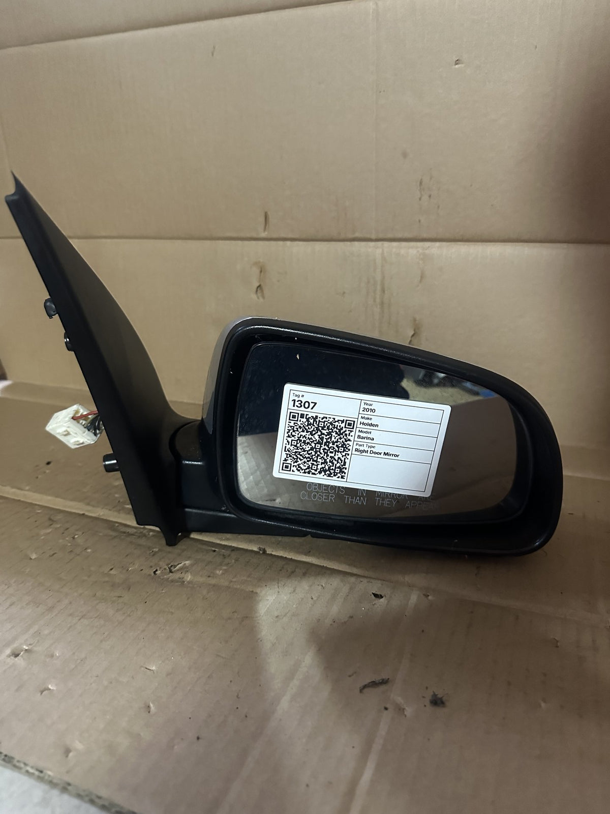 2007-2012 Holden Barina TK Hatchback Right Door Mirror
