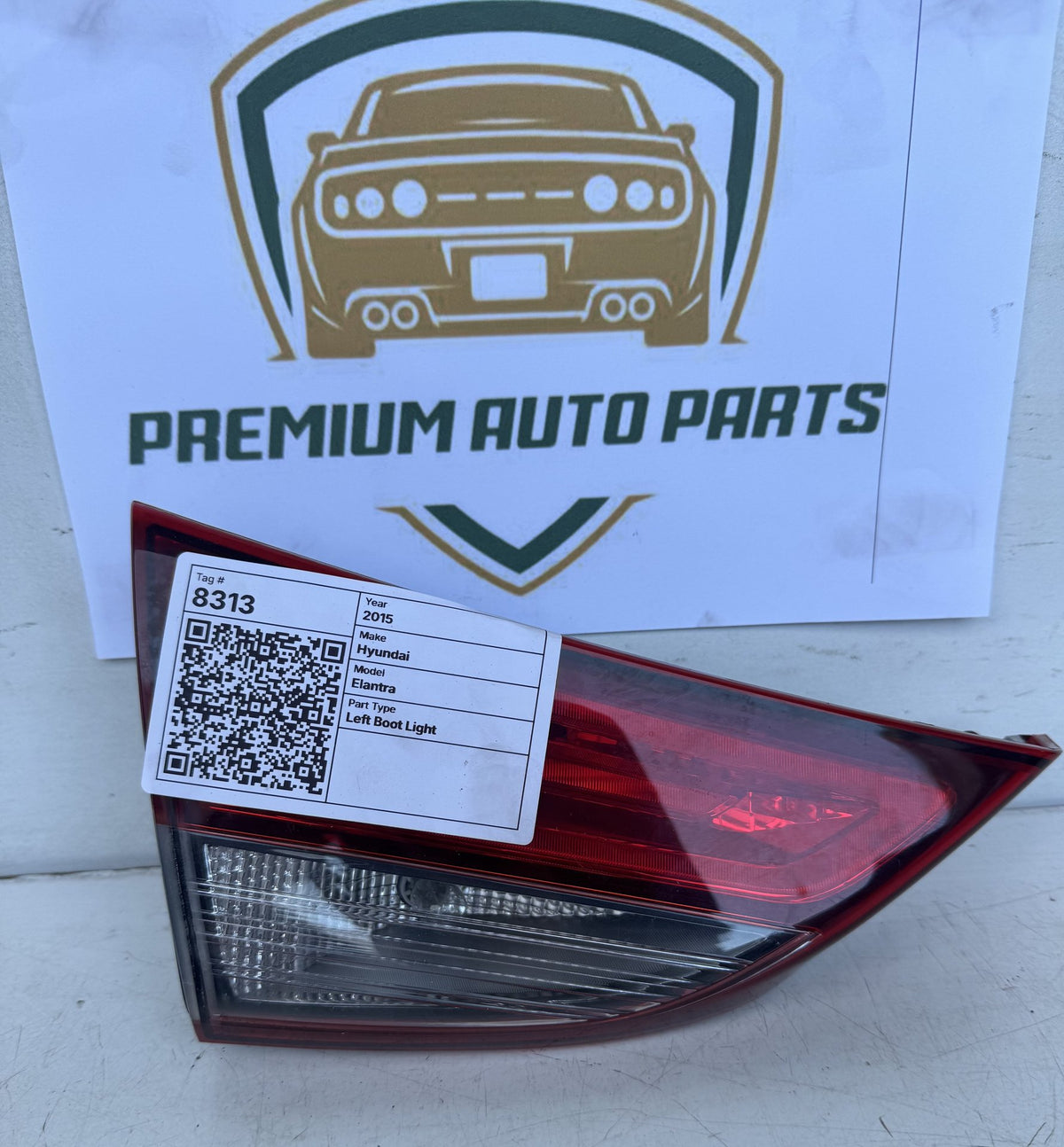 2015 Hyundai Elantra Sedan Left Boot Light 92403-3X2