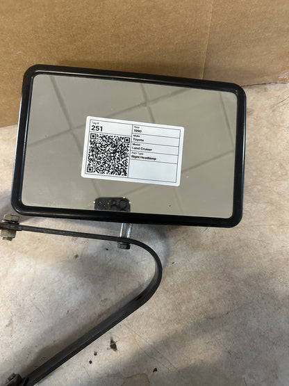 1990 Toyota Land Cruiser Land Cruiser Right Door Mirror