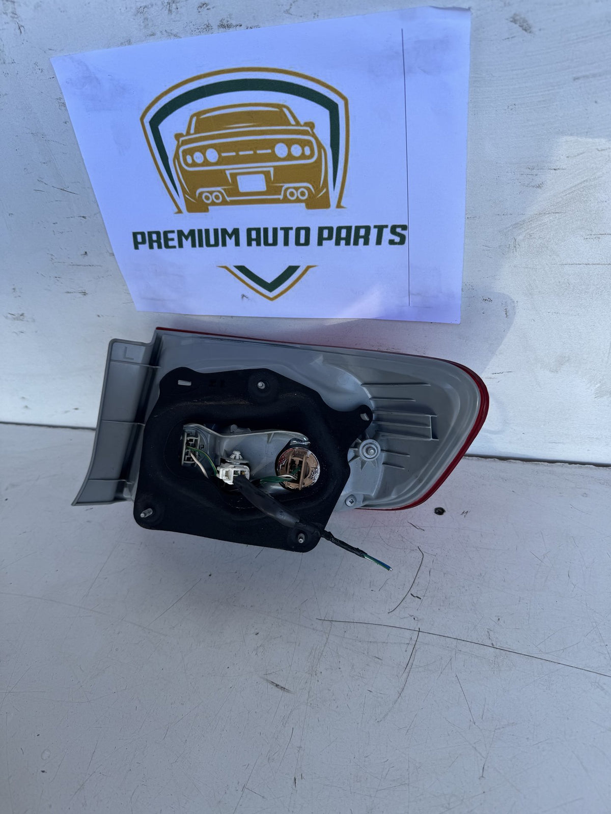 2007-2014 Toyota Corolla E150 Sedan Left Taillight TYC 11-6364