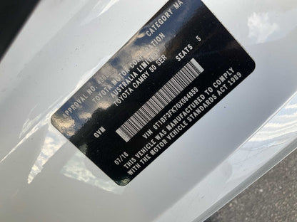 2016 Toyota Camry  XV50Sedan 
Toyota
Camry