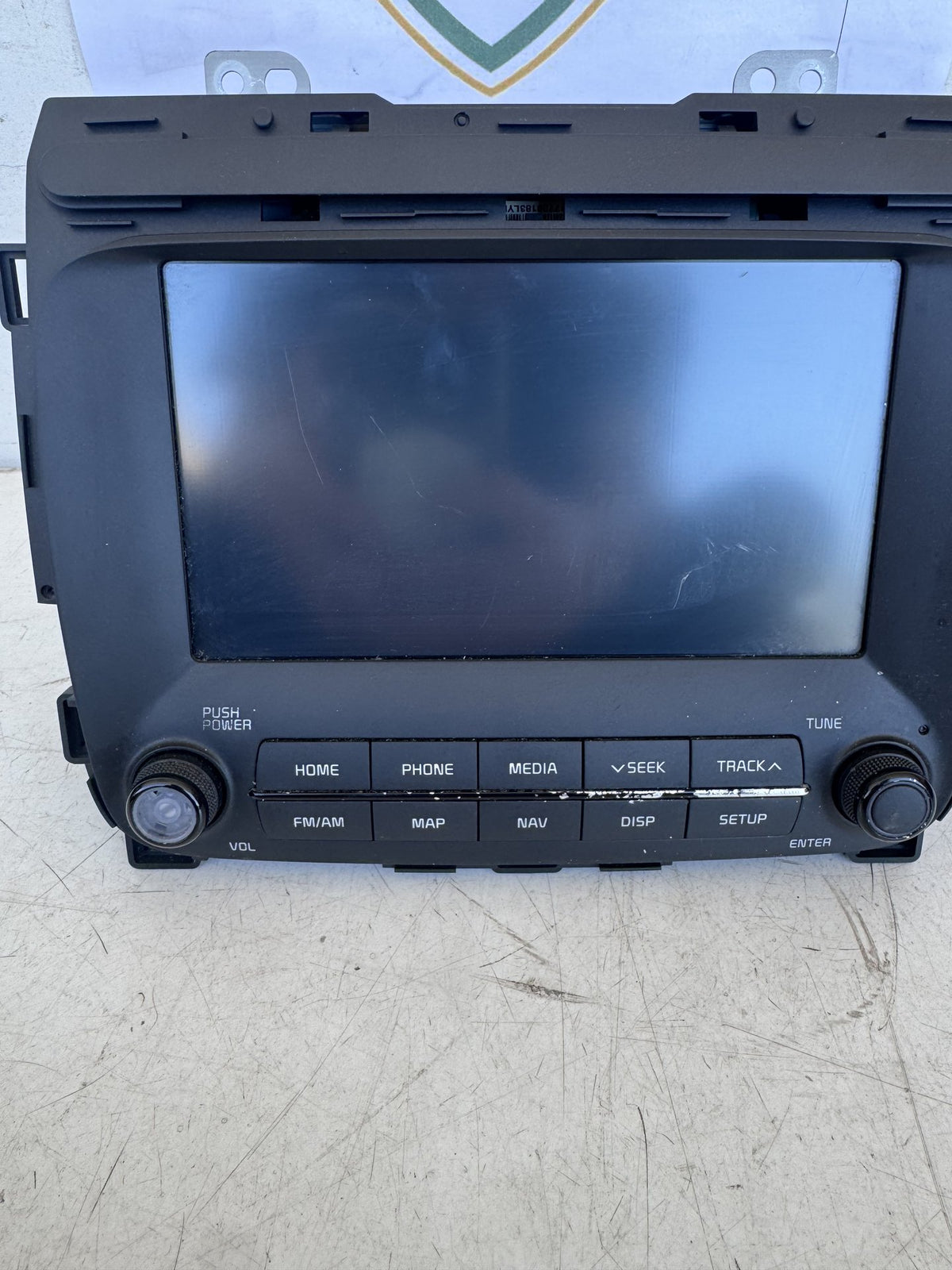2017 Kia Cerato YD Sedan Stereo Head Unit