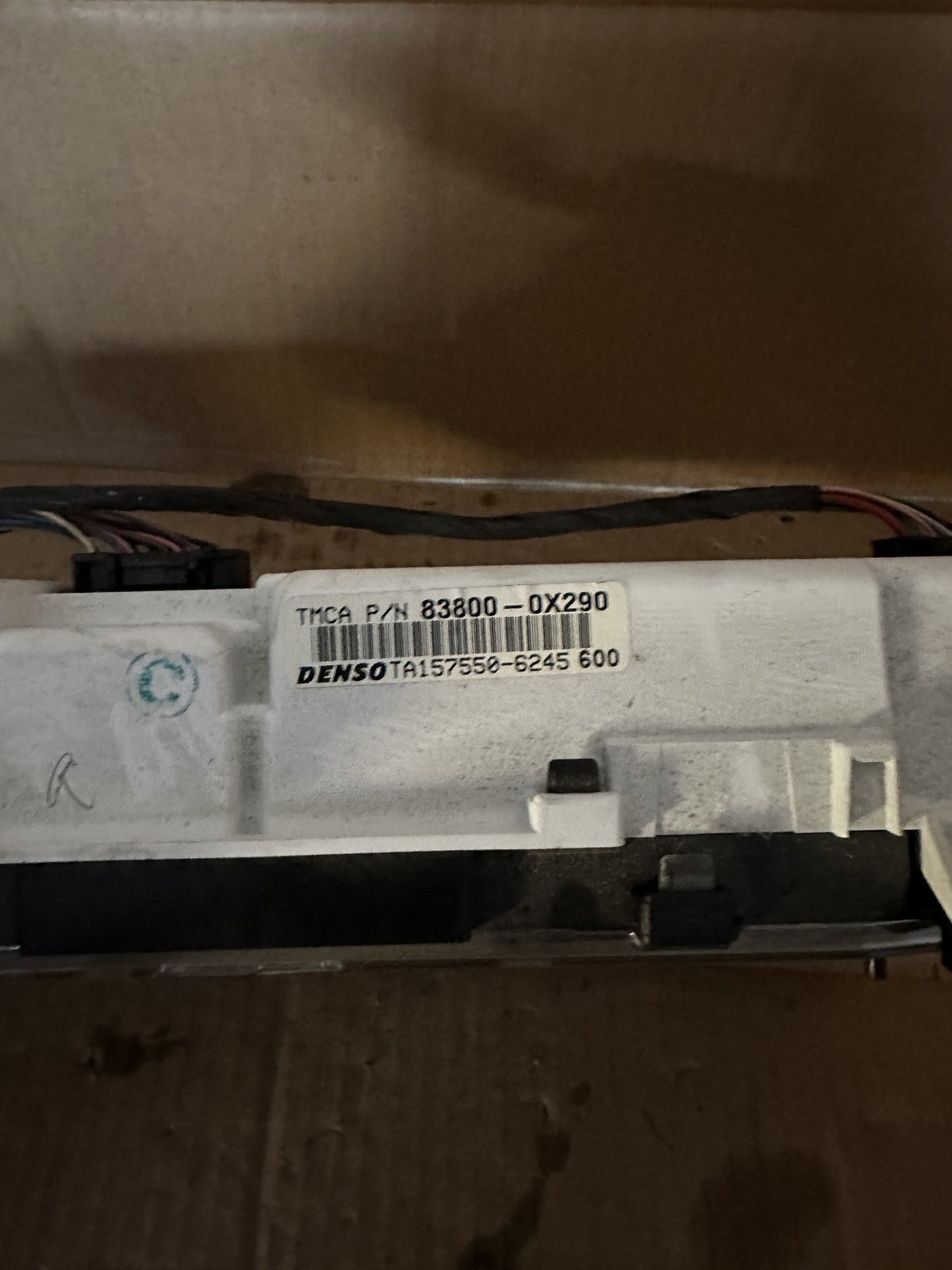 2014 Toyota Camry Camry Asv50r Sedan Instrument Cluster 838000X290