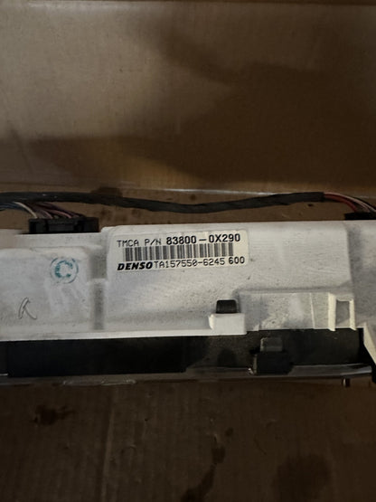 2014 Toyota Camry Camry Asv50r Sedan Instrument Cluster 838000X290