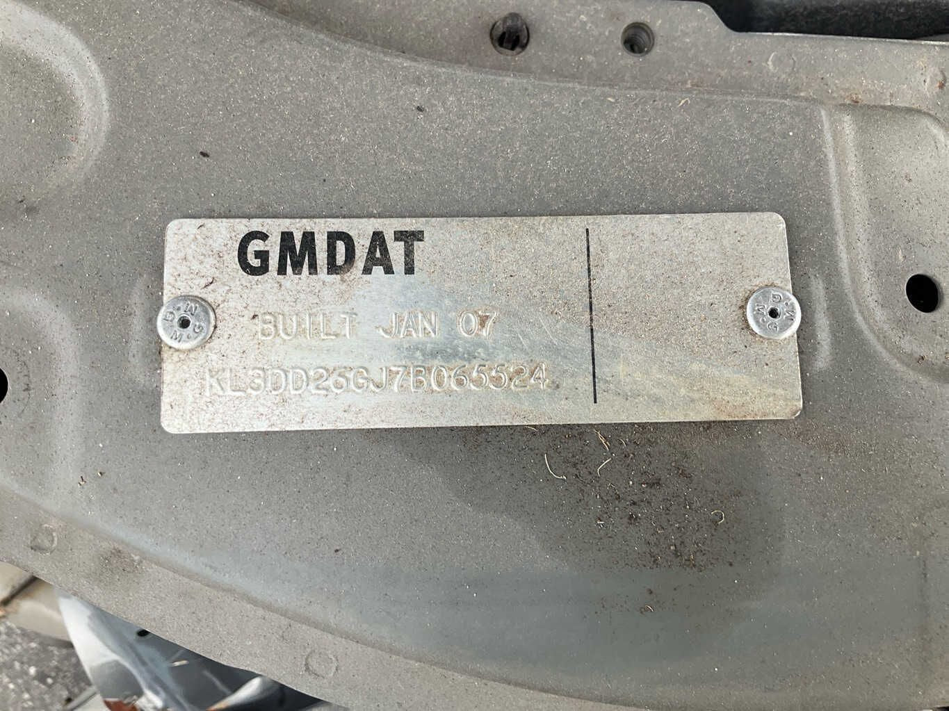 2007 Holden Captiva CD CG