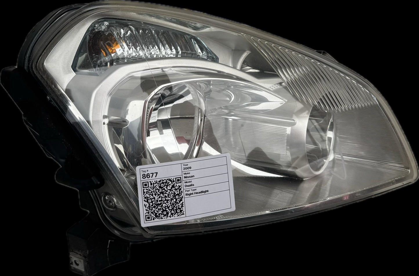 2009 Nissan Dualis Station Wagon Right Headlight