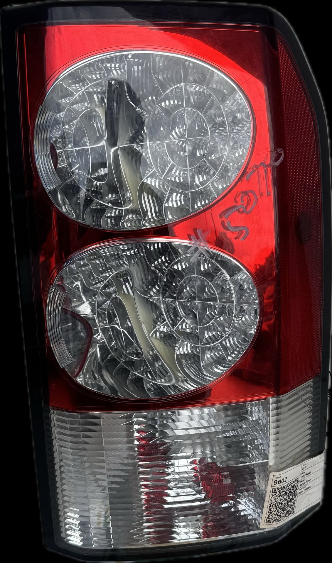 2012 Land Rover Range Rover Station Wagon Right Taillight