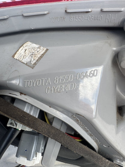 2011 Toyota Camry XV40 Sedan Right Taillight HELLA 06-184