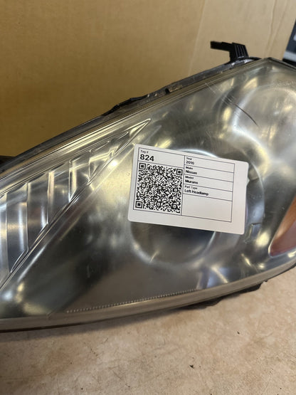 2010 Nissan Murano Murano Station Wagon Left Headlight