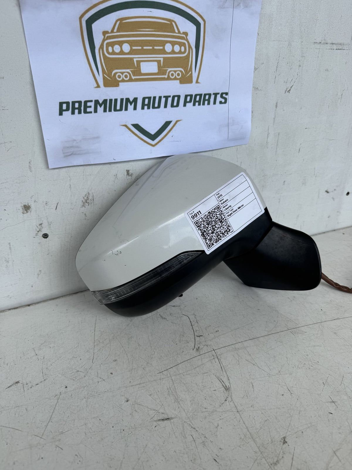2015 Subaru Liberty Right Door Mirror