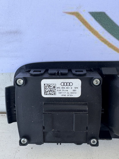2017 Audi Q7 4M Station Wagon Right Front Seat Switch 4M0959861b