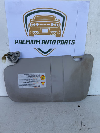 2013 Nissan Pulsar C12 Hatchback Right Sun Visor