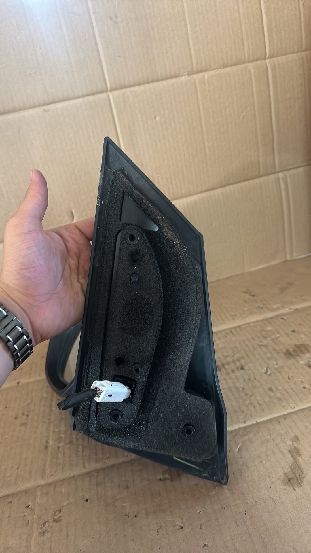 Left Door Mirror,, 2008, Mazda, Mazda2