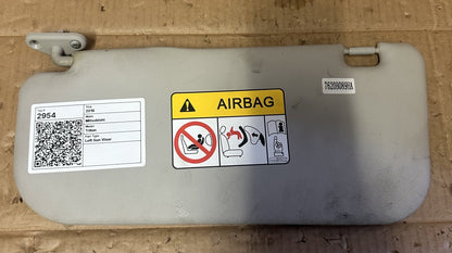 2016 Mitsubishi Triton MQ Double Cab Utility Left Sun Visor