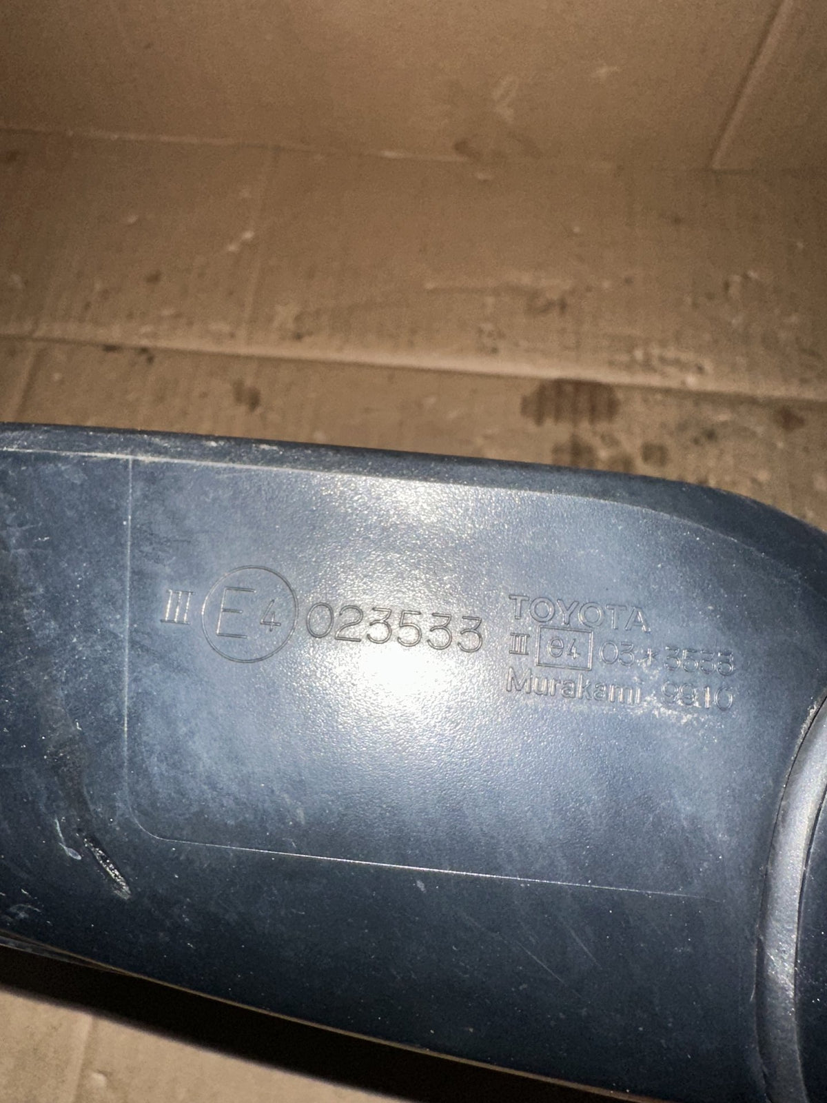 2013 Toyota Corolla ZRE1* Hatchback Left Door Mirror 023533