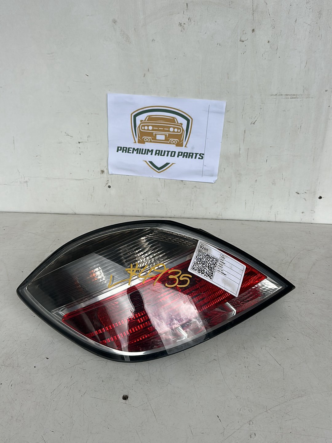 2007 Holden Astra Hatchback Left Taillight