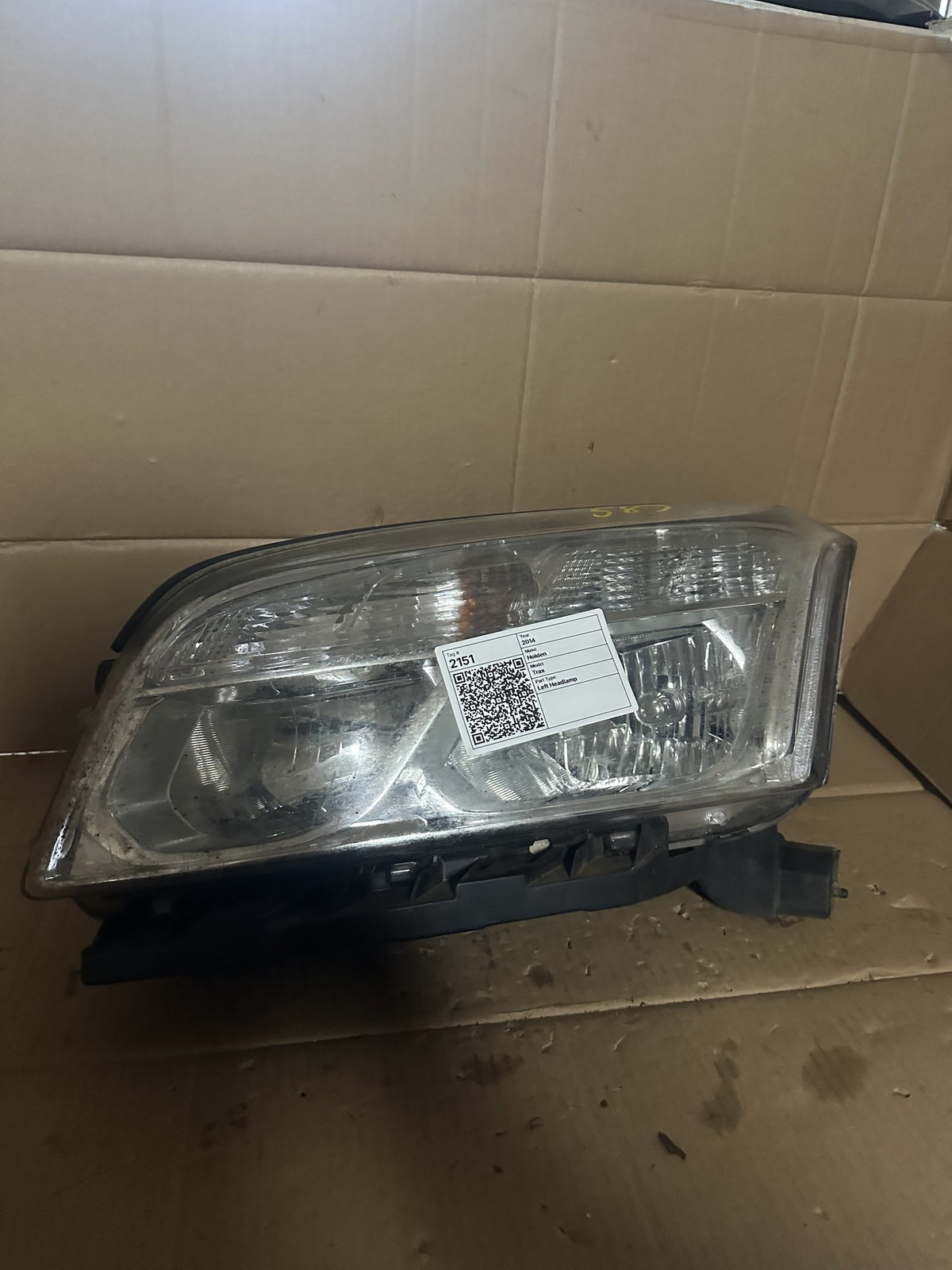 2014 Holden Trax TJ Station Wagon Left Headlight