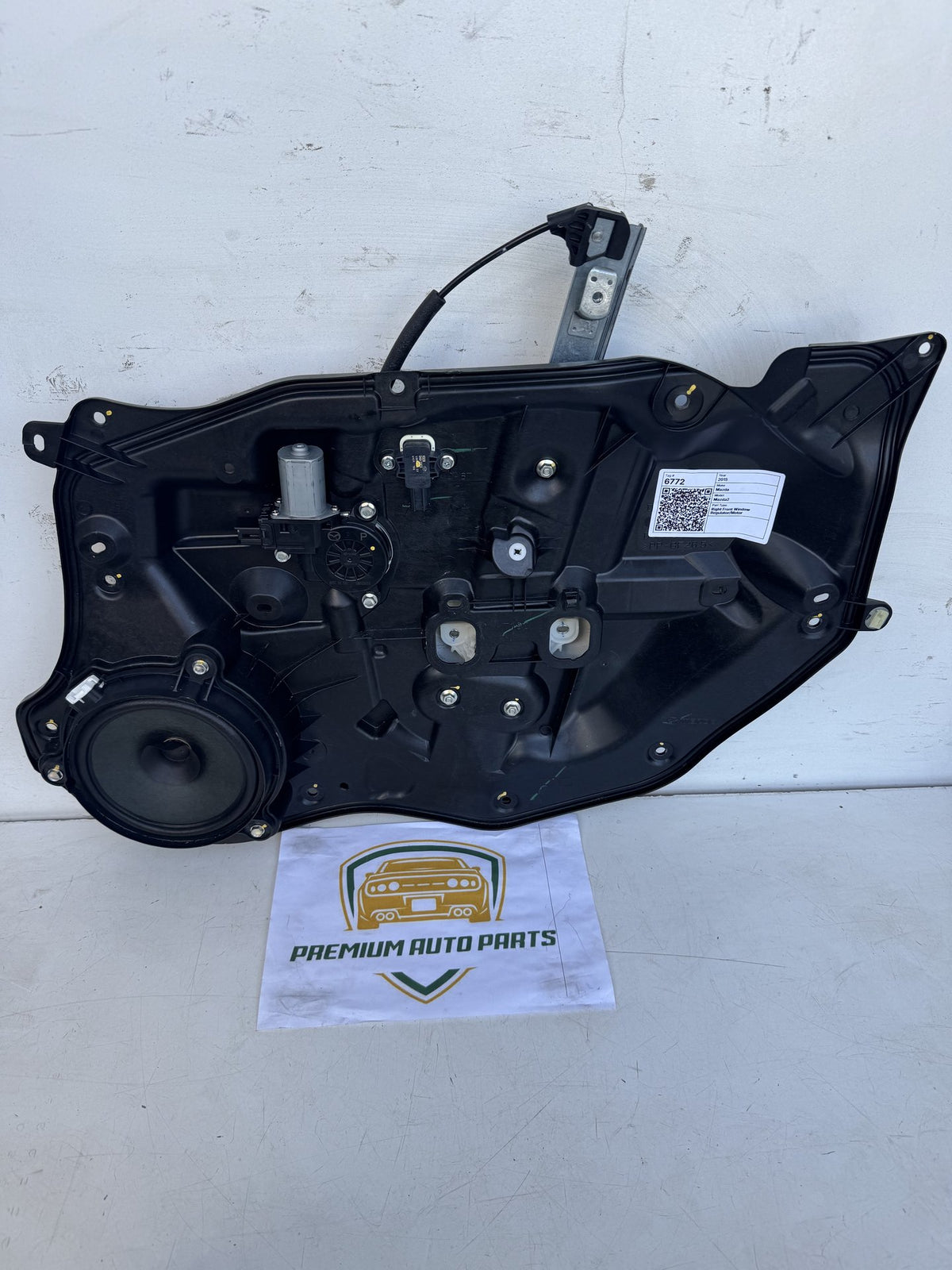 2015 Mazda Mazda2 Hatchback Right Front Window Regulator/Motor
