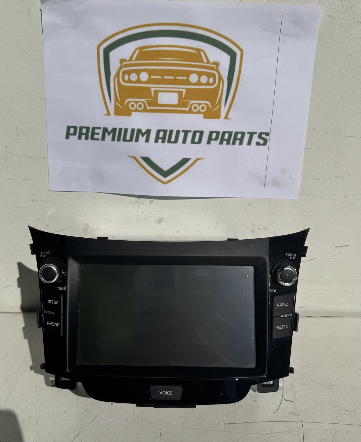 2016 Hyundai i30 GD Hatchback Stereo Head Unit 3236-00058