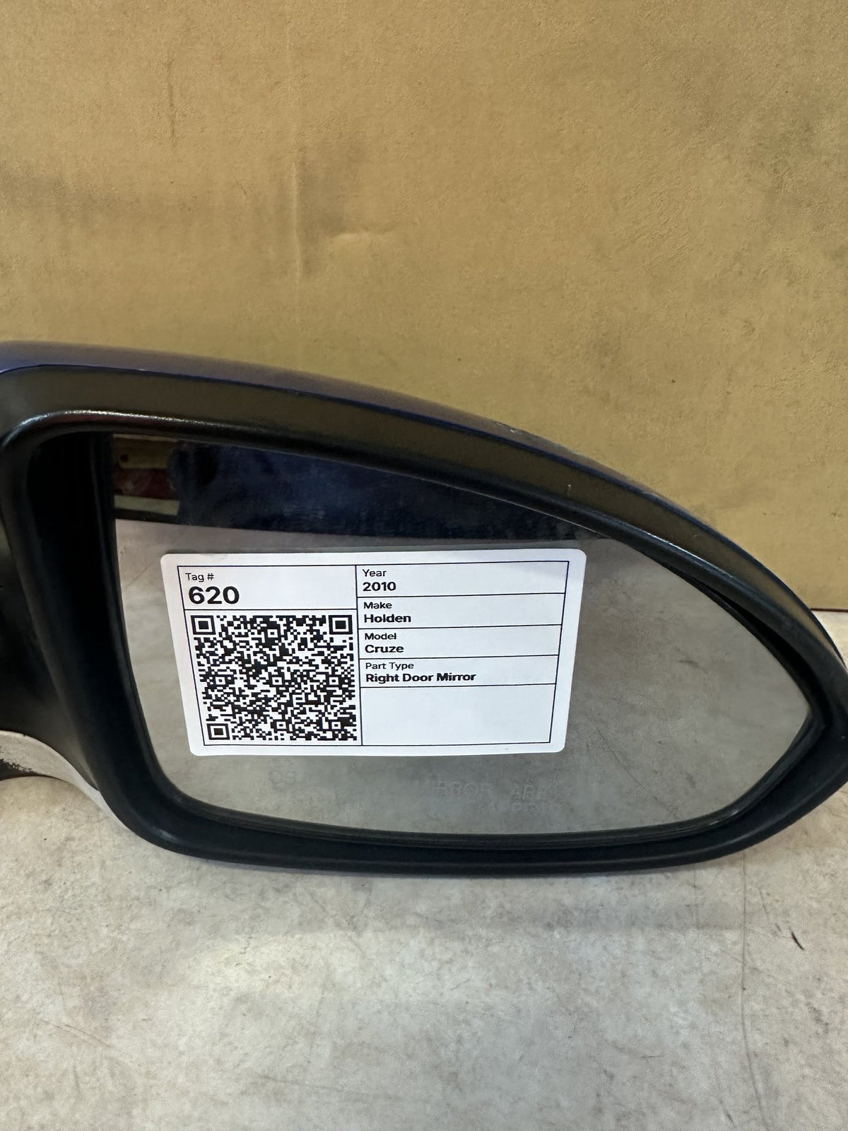 2010 Holden Cruze Cruze Right Door Mirror 027379