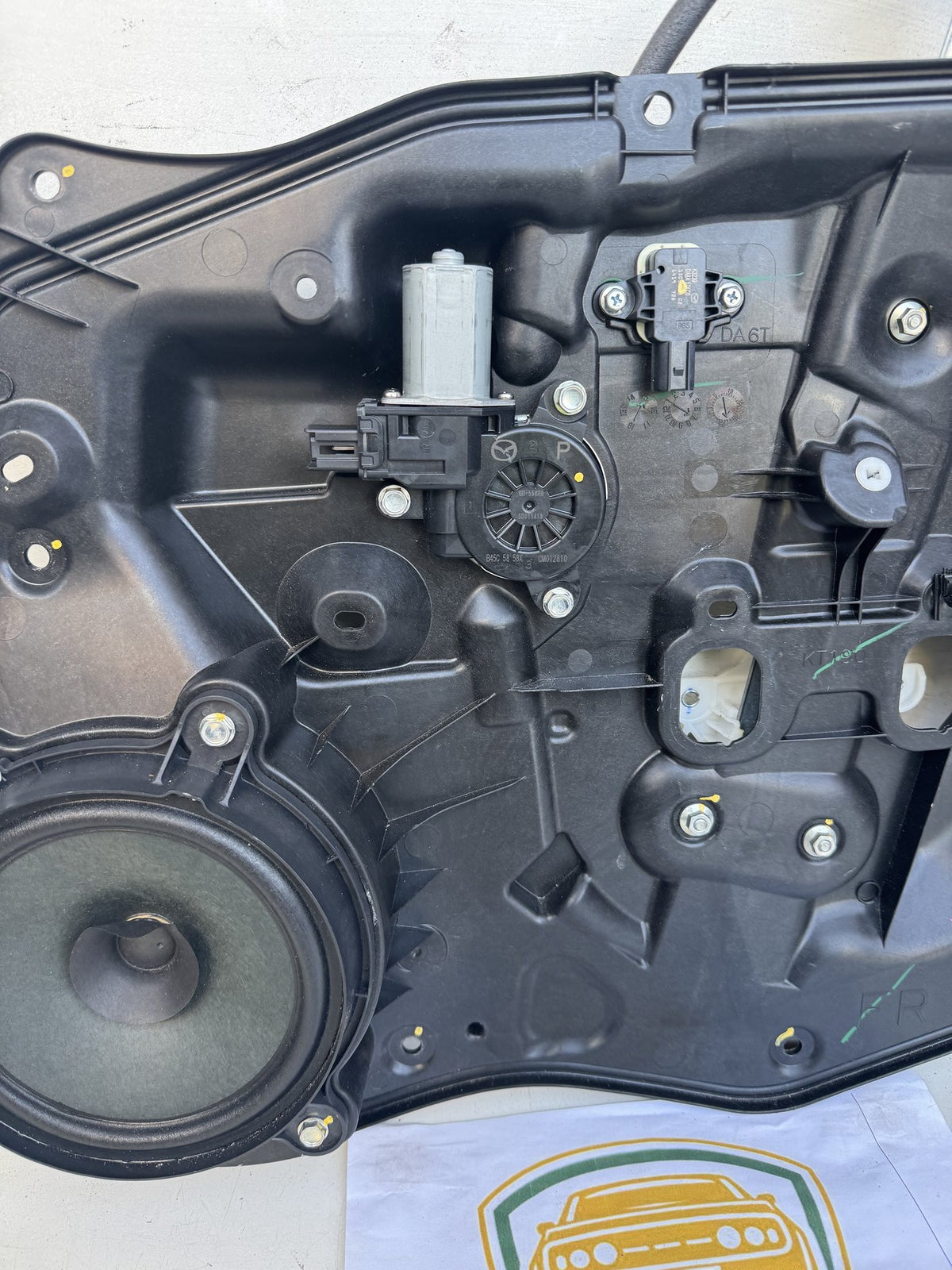 2015 Mazda Mazda2 Hatchback Right Front Window Regulator/Motor