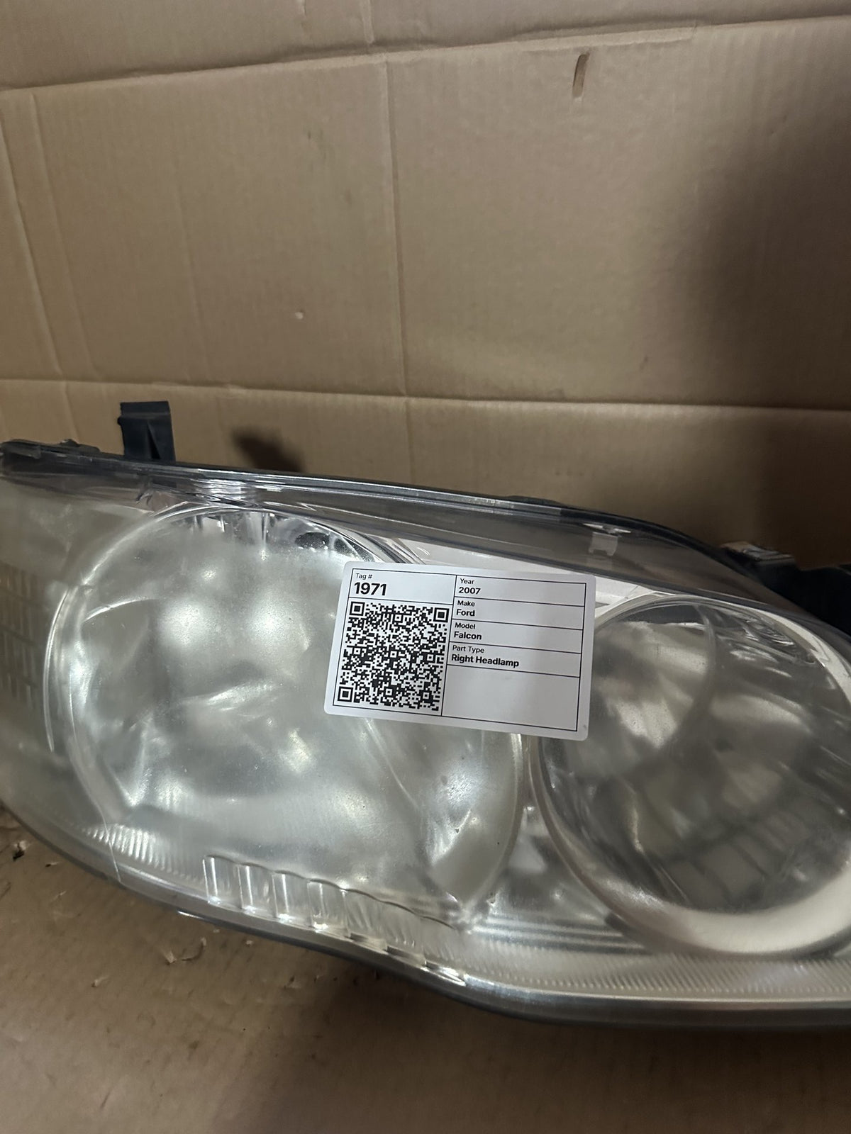 2007 Ford Falcon BF Futura - Right Headlight