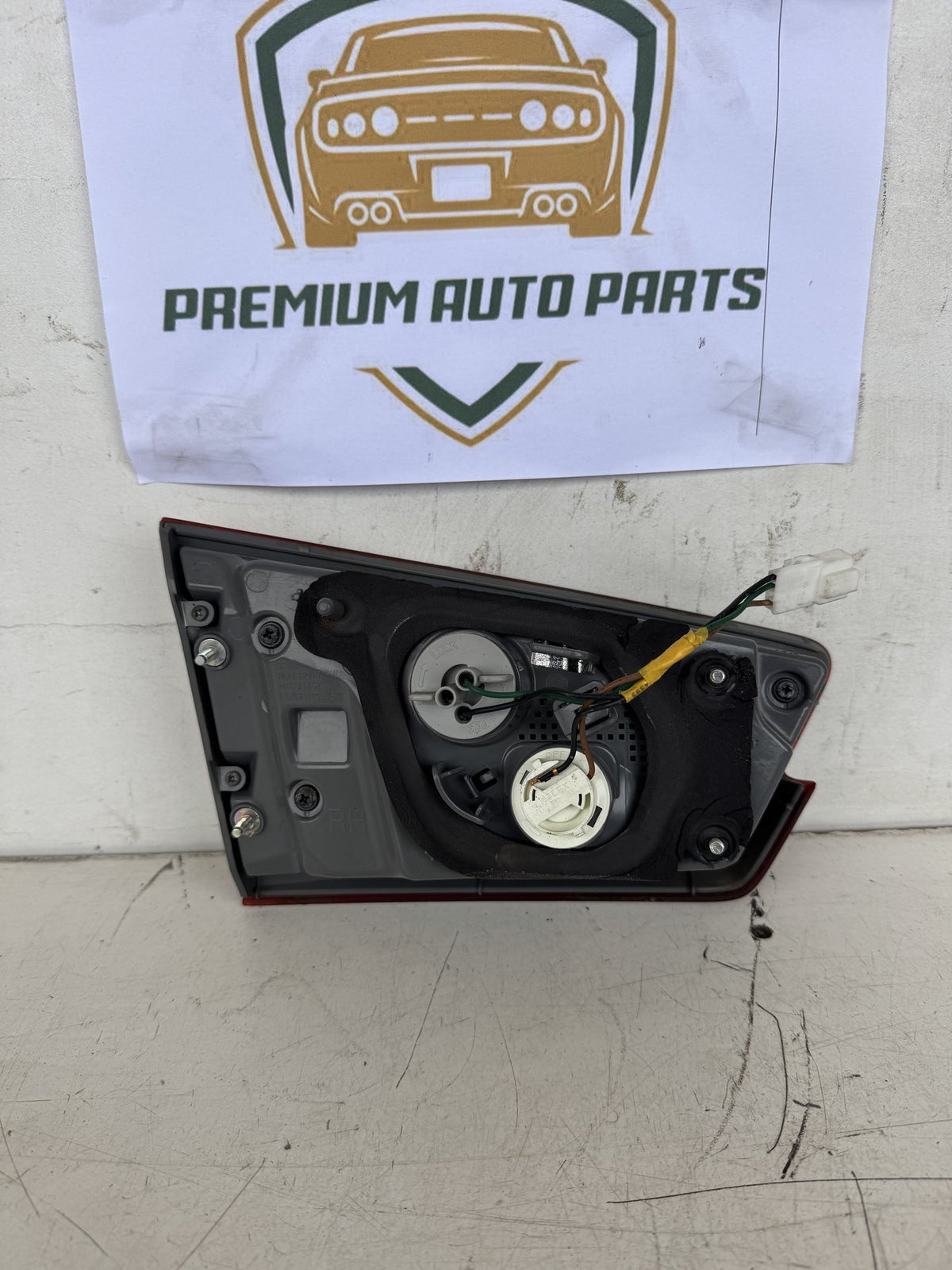 2012 Kia Cerato TD Hatchback Right Boot Light
