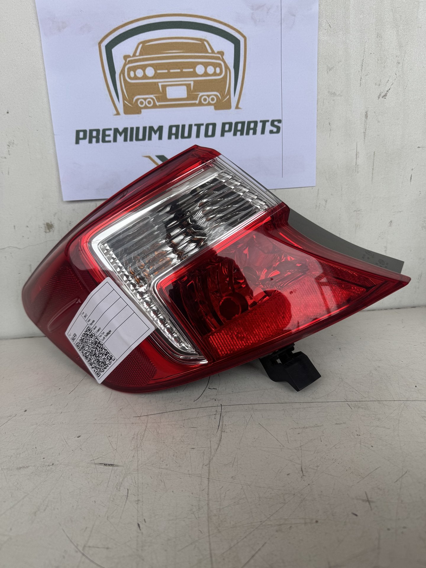 2012 Toyota Camry XV50 Sedan Left Taillight