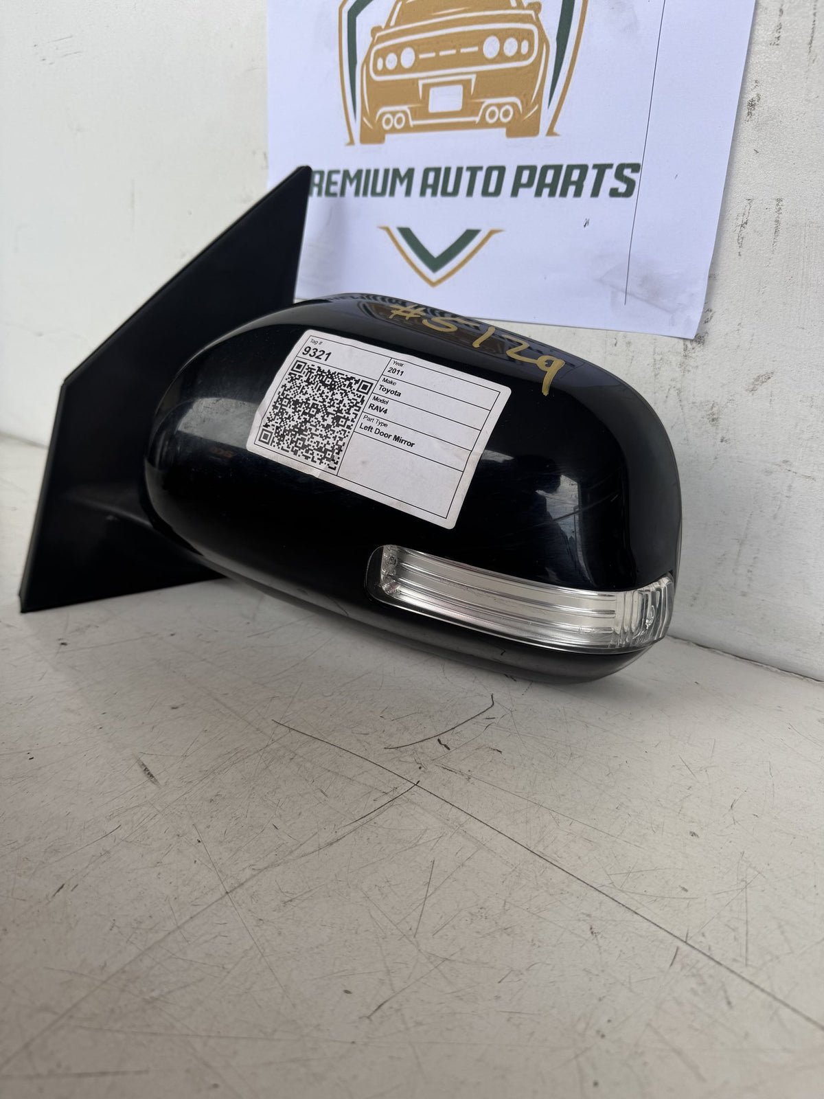2011 Toyota RAV4 SUV Left Door Mirror