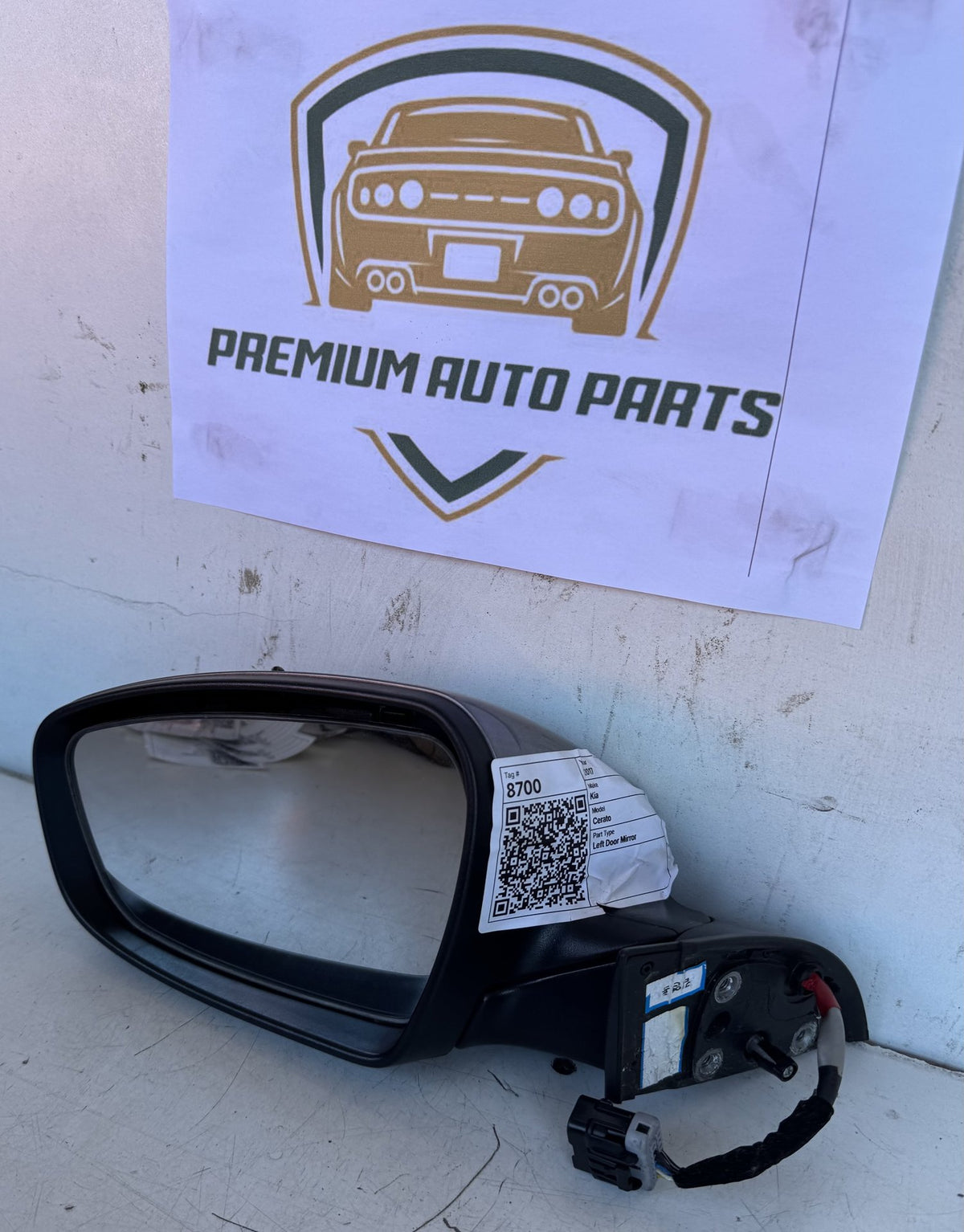 2017 Kia Cerato YD Hatchback Left Door Mirror