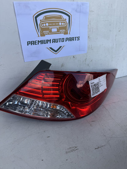 2013 Hyundai Accent RB Sedan Right Taillight