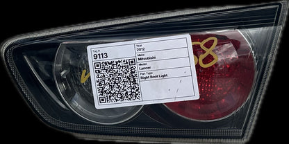 2012 Mitsubishi Lancer Sedan Right Boot Light