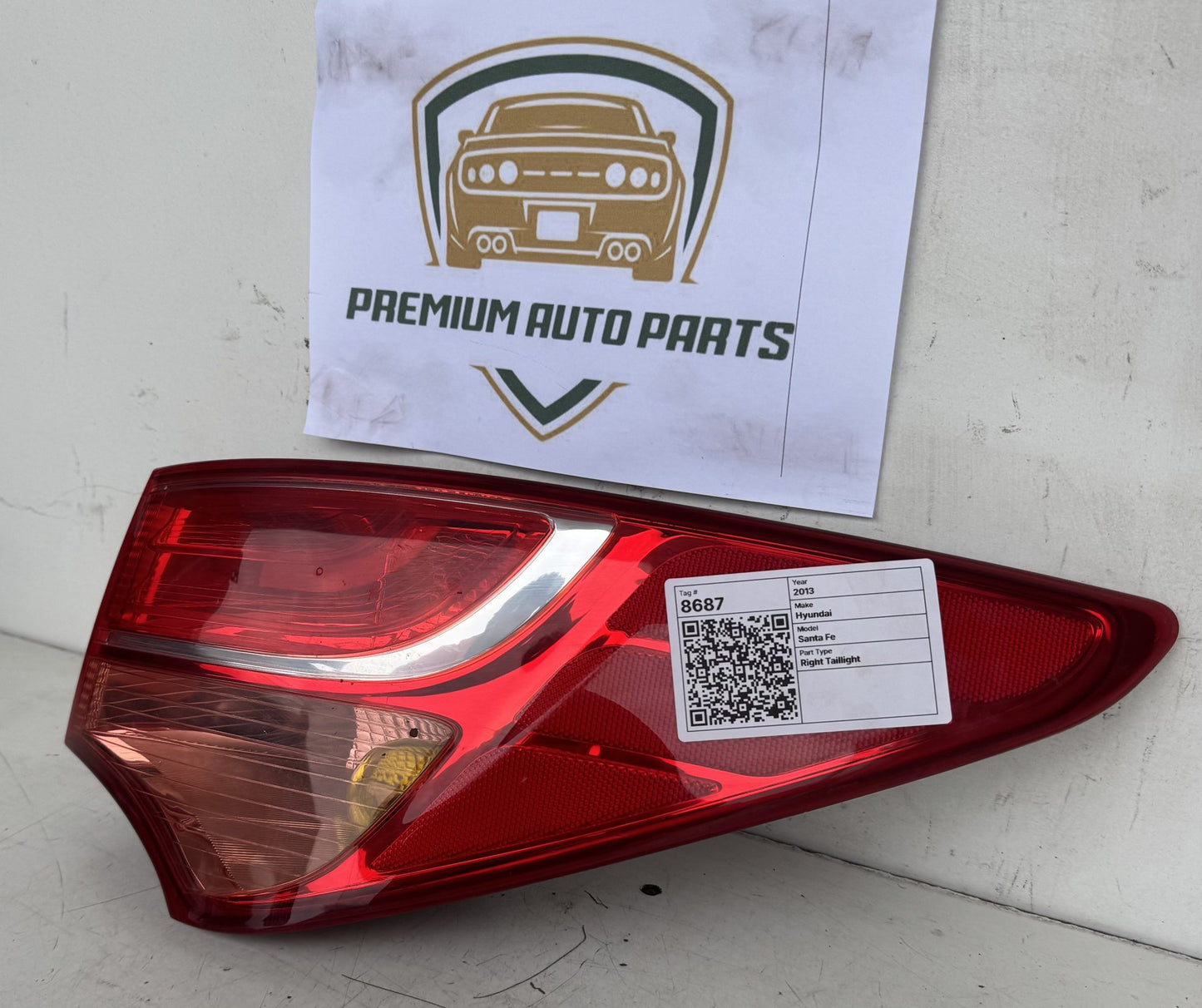 2013 Hyundai Santa Fe DM Station Wagon Right Taillight