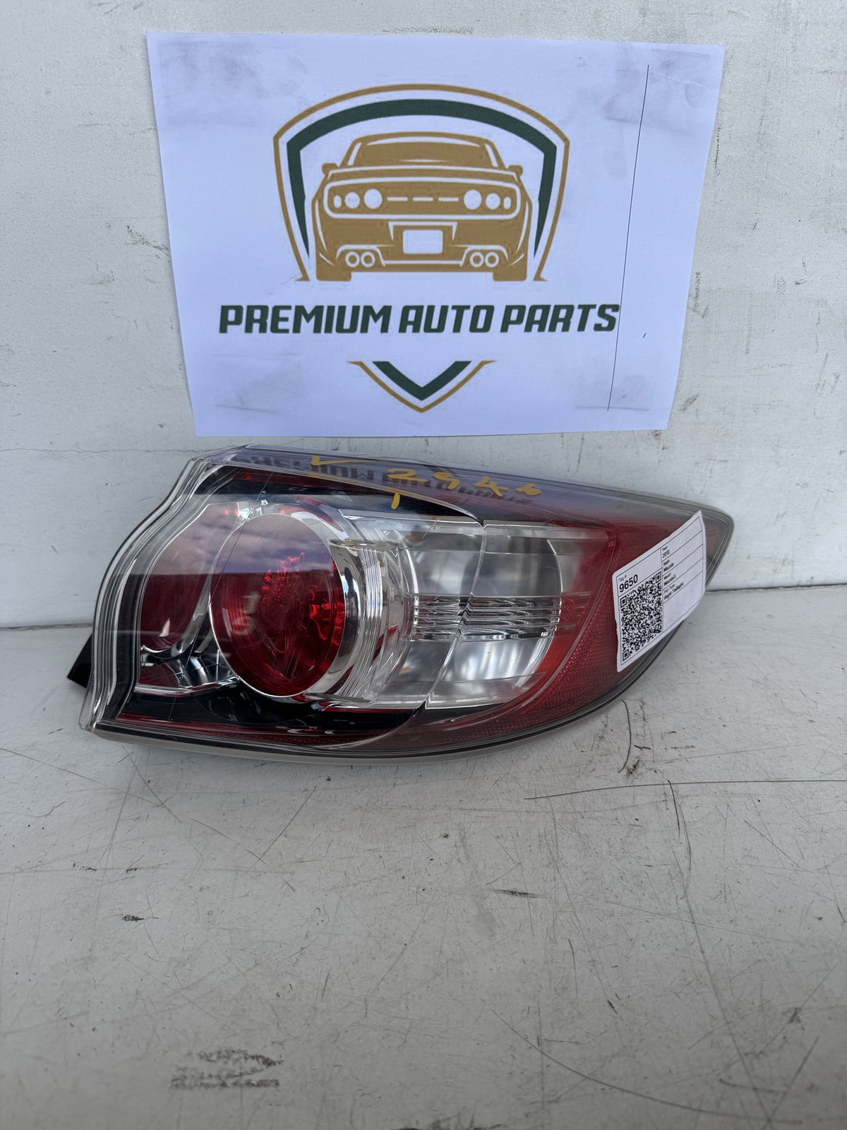 2012 Mazda Mazda3 Hatchback Right Taillight