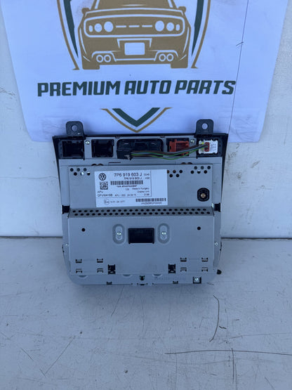 2016 Volkswagen Touareg Station Wagon Stereo Head Unit
