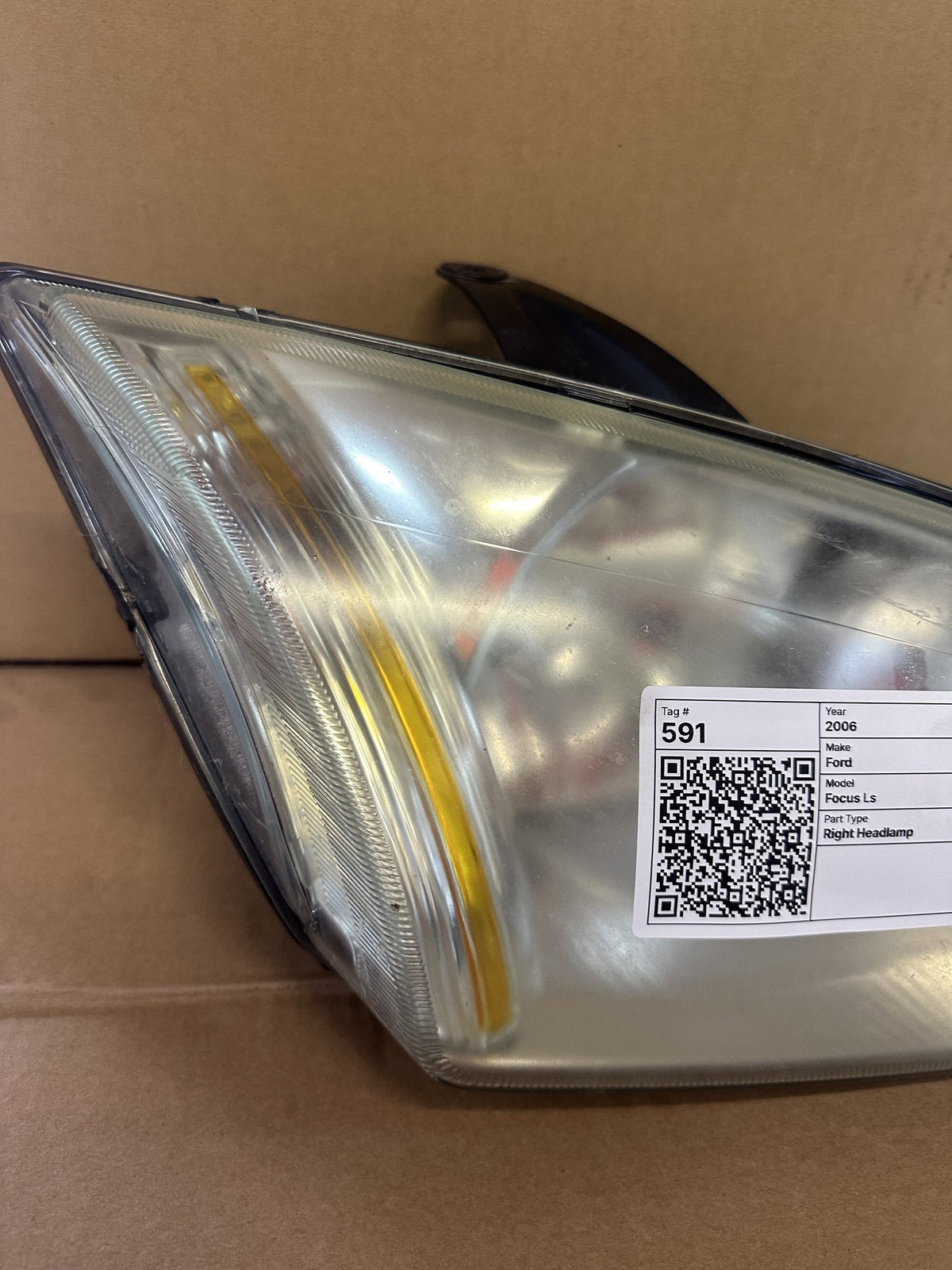 2006 Ford Focus Focus Ls Hatchback Right Headlight 4M5113K060