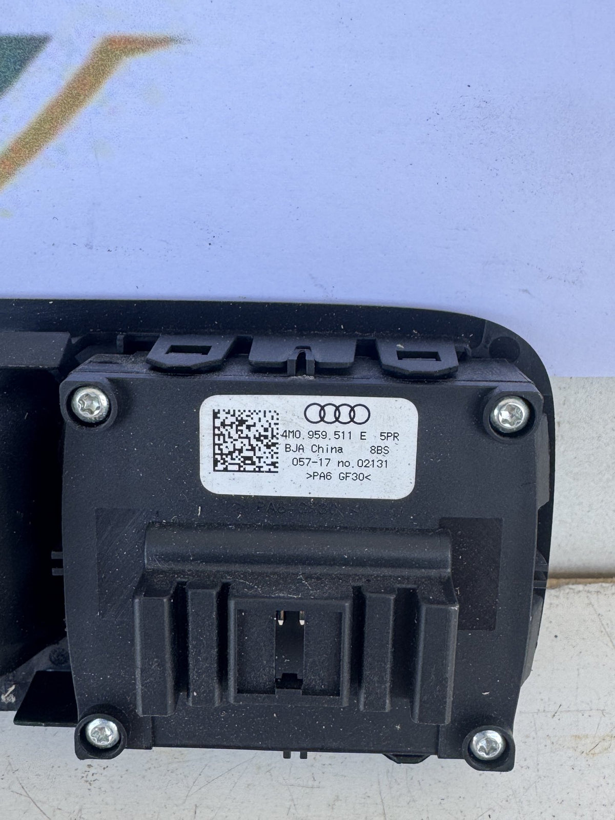 2017 Audi Q7 4M Station Wagon Right Front Seat Switch 4M0959861b