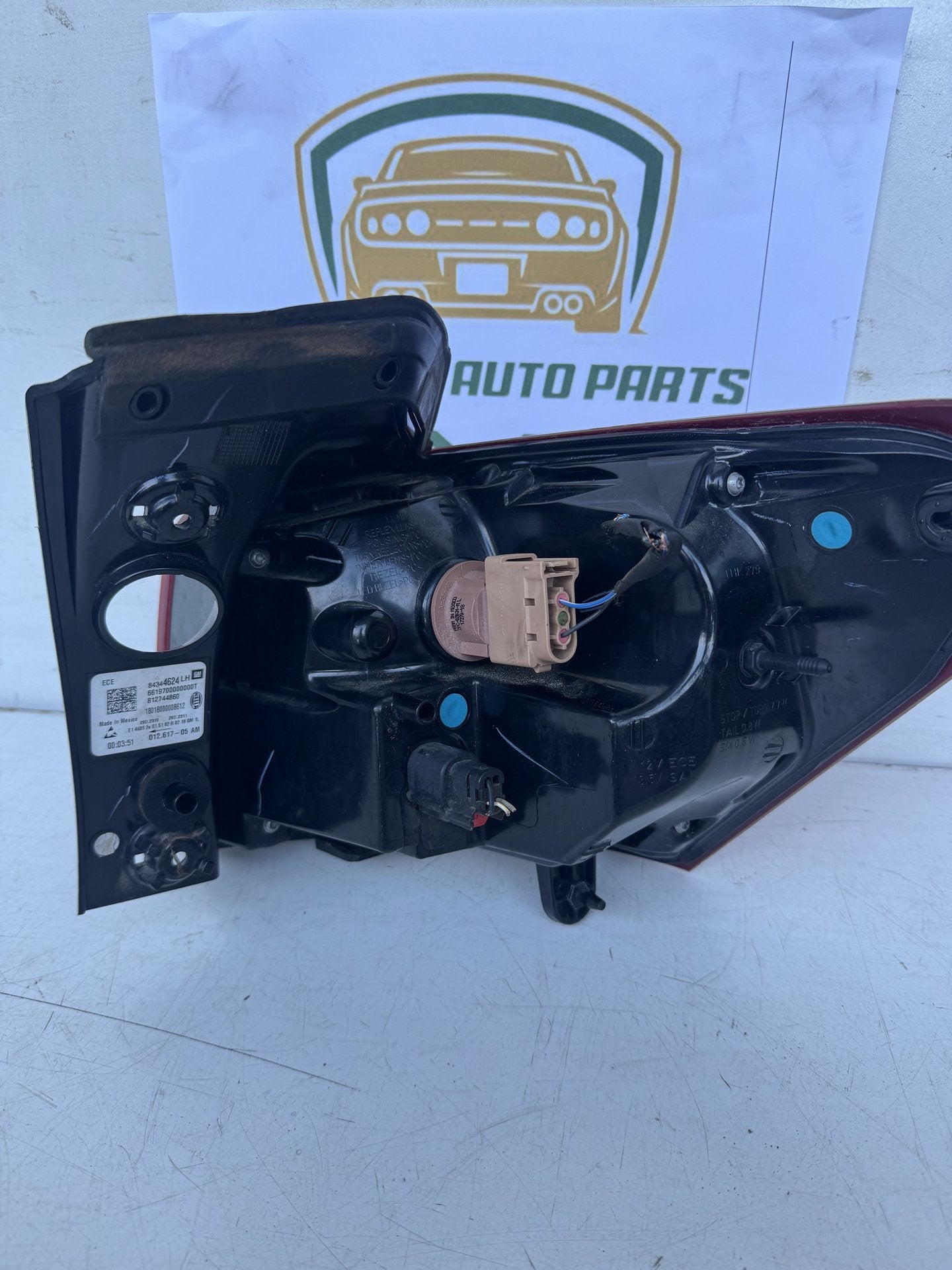 2019  EQ Left Taillight