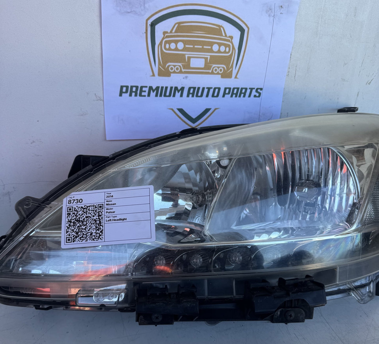 2014 Nissan Pulsar B17 Sedan Left Headlight