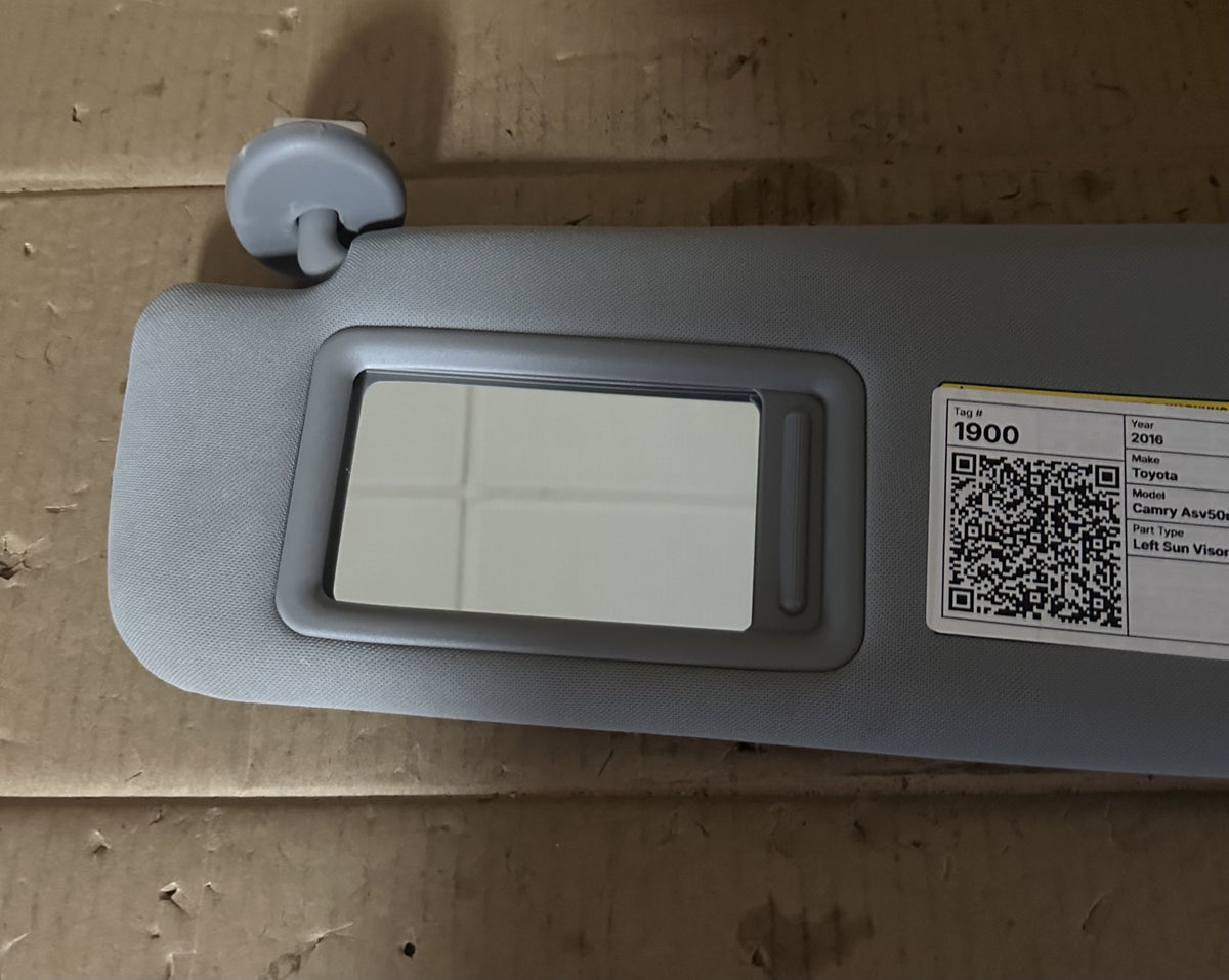 2016 Toyota Camry Sedan Left Sun Visor